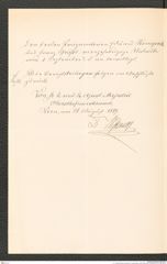 k.k. naturhistorisches Hofmuseum, Intendanzakten 1885-1896 (Hauer), Aktenzahl Z.573.a/1889, Seite 2